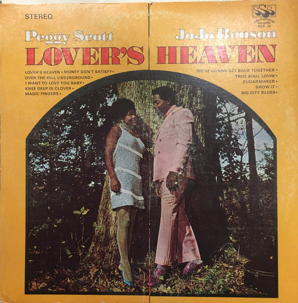 Peggy Scott & Jo Jo Benson : Lover's Heaven (LP, Album, Mono, Promo, Spl)