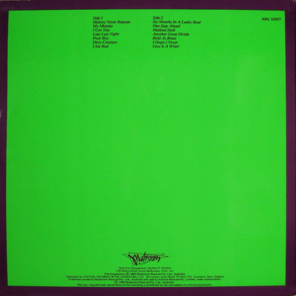Split Enz : Enz Of An Era (LP, Comp)