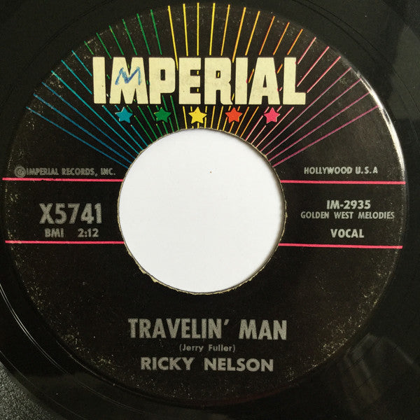 Ricky Nelson (2) : Hello Mary Lou / Travelin' Man (7", Single)