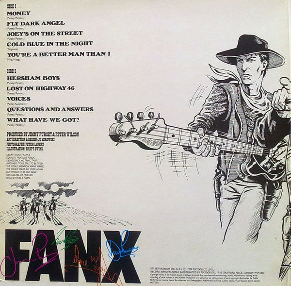 Sham 69 : The Adventures Of Hersham Boys (LP, Album, Gat)