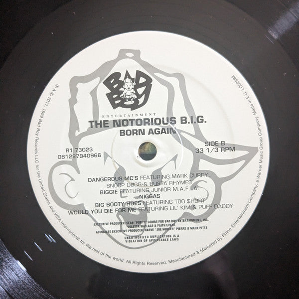 Notorious B.I.G. : Born Again (2xLP, Album, RE)