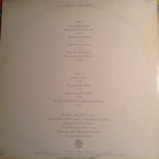 Electric Light Orchestra : On The Third Day (LP, Album, RE)