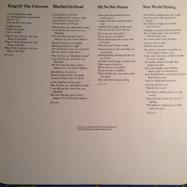 Electric Light Orchestra : On The Third Day (LP, Album, RE)