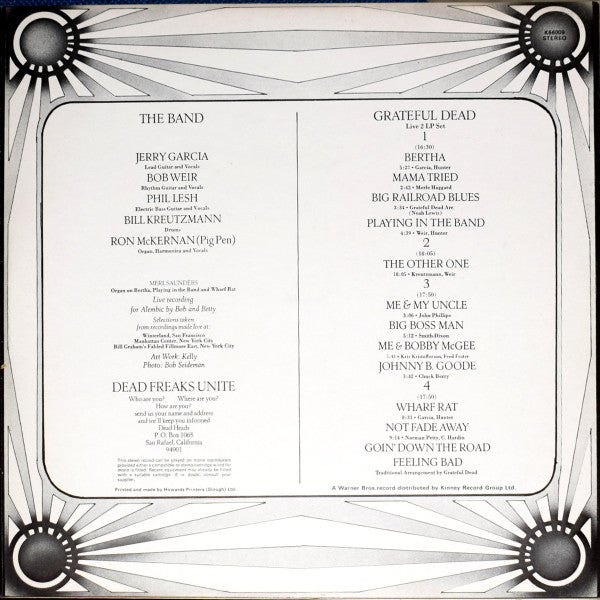 The Grateful Dead : Grateful Dead (2xLP, Album, Gat)