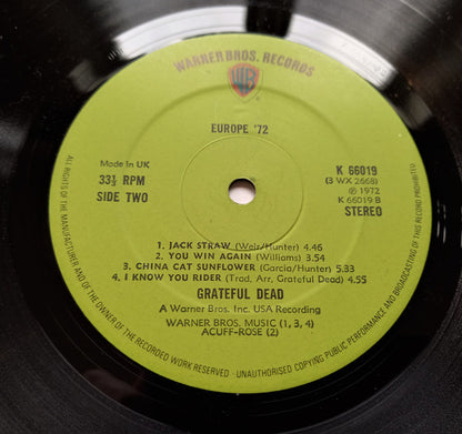 Grateful Dead* : Europe '72 (3xLP, Album, Tri)