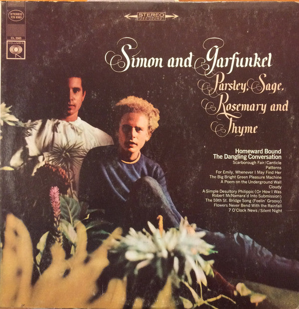 Simon And Garfunkel* : Parsley, Sage, Rosemary And Thyme (LP, Album, RE, Pit)