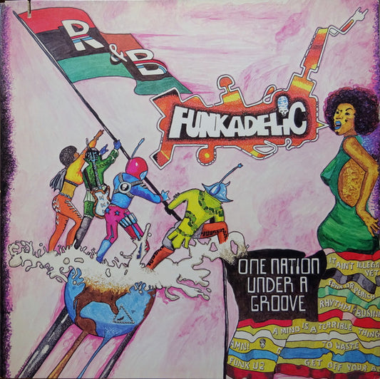 Funkadelic : One Nation Under A Groove (LP, Album, Jac)