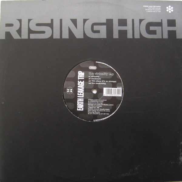 Earth Leakage Trip : The Virtuality EP (12", EP)