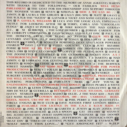 Well Hung Parliament : We Can Be (12")