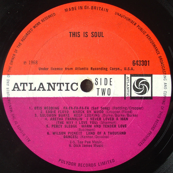 Various : This Is Soul (LP, Album, Comp)