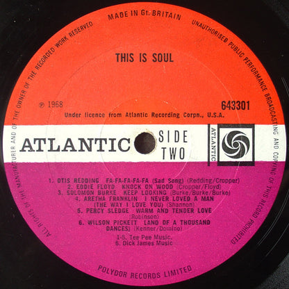 Various : This Is Soul (LP, Album, Comp)