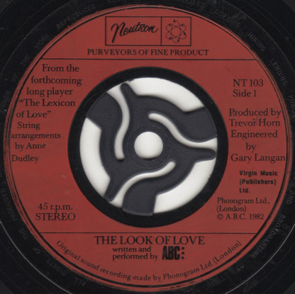 ABC : The Look Of Love (Parts One And Two) (7", Single, Lar)