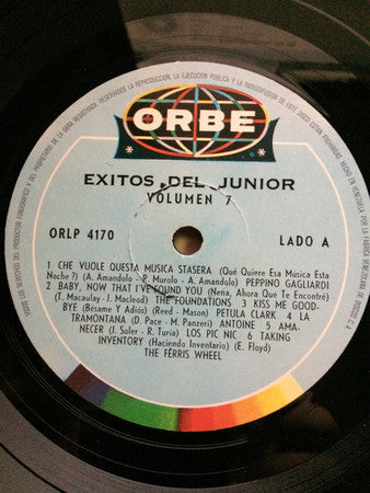 Various : Exitos Del Junior. Vol. VII (LP, Comp)