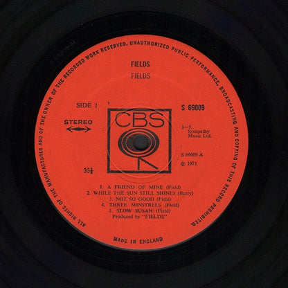 Fields (3) : Fields (LP, Album, Gat)