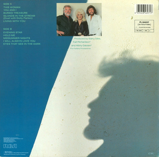 Kenny Rogers : Eyes That See In The Dark (LP, Album)
