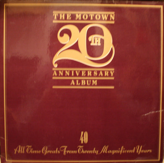 Various : The Motown 20th Anniversary Album (2xLP, Comp)