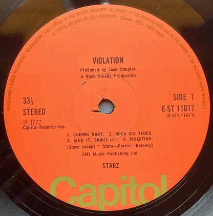 Starz (2) : Violation (LP, Album)