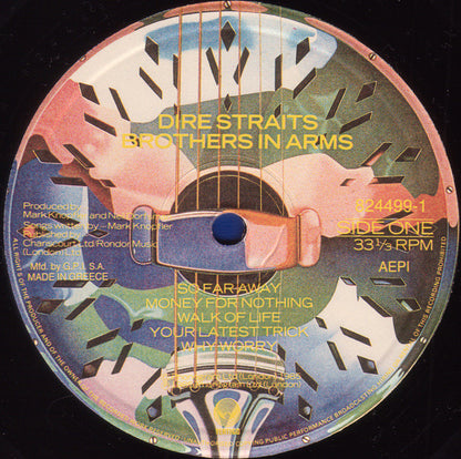 Dire Straits : Brothers In Arms (LP, Album)