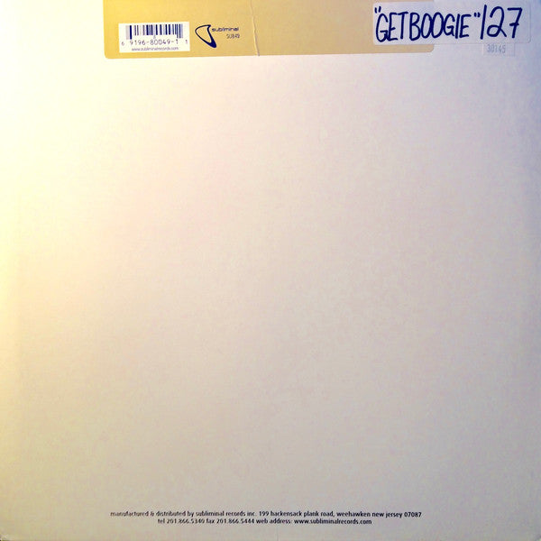 Harrison Crump : Get Boogie (12", Maxi)
