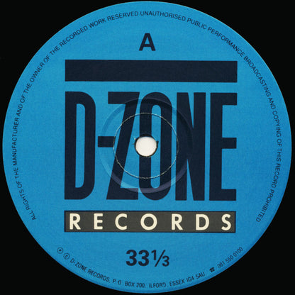 Hypersonic : Dance Tones (12")