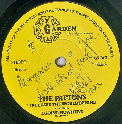 The Pattons : If I Leave The World Behind (7", EP)