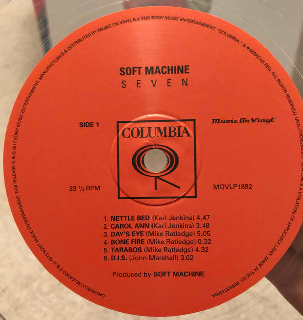 Soft Machine : Seven (LP, Album, Ltd, Num, RE, Tra)
