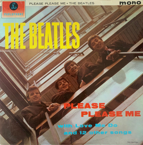 The Beatles : Please Please Me (LP, Album, Mono, RP, 4th)