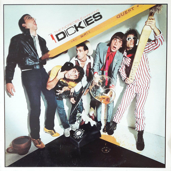 The Dickies : The Incredible Shrinking Dickies (LP, Album, Yel)