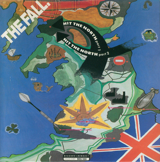 The Fall : Hit The North (7", Single)