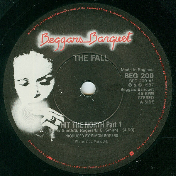 The Fall : Hit The North (7", Single)