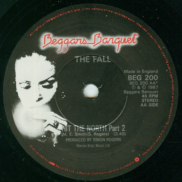 The Fall : Hit The North (7", Single)