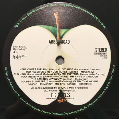 The Beatles : Abbey Road (LP, Album, RE, RM, 180)