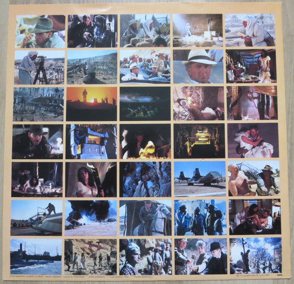 John Williams (4) : Raiders Of The Lost Ark (Original Motion Picture Soundtrack) (LP, Album)