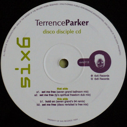 Terrence Parker : Disco Disciple EP (2x12", EP, Ltd)
