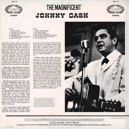 Johnny Cash : The Magnificent Johnny Cash (LP, Comp)