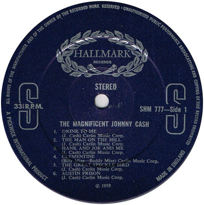 Johnny Cash : The Magnificent Johnny Cash (LP, Comp)
