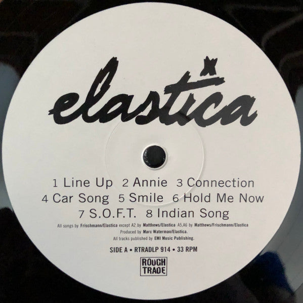 Elastica (2) : Elastica (LP, Album, RE + Flexi, 7", S/Sided + Ltd)