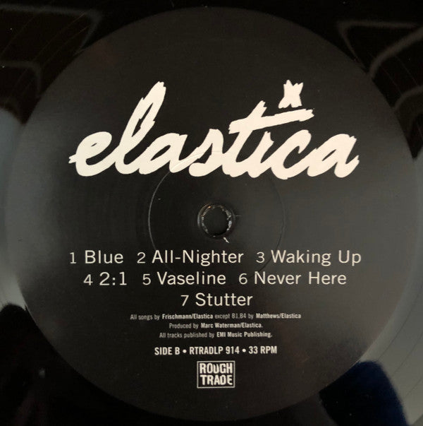 Elastica (2) : Elastica (LP, Album, RE + Flexi, 7", S/Sided + Ltd)