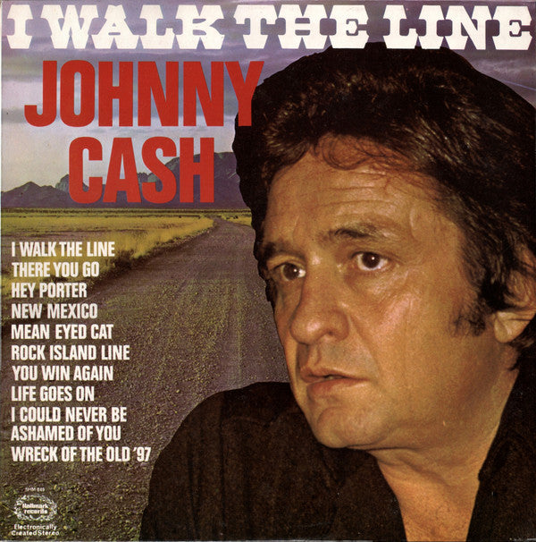 Johnny Cash : I Walk The Line (LP, Comp, Blu)