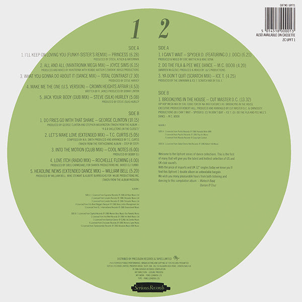 Various : Upfront 1 (2xLP, Album, Comp, P/Mixed)