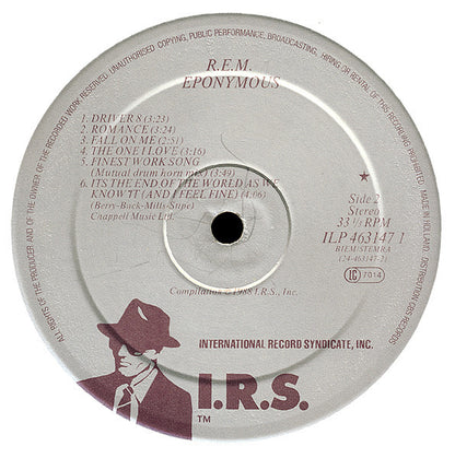 R.E.M. : Eponymous (LP, Comp)