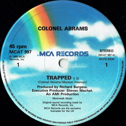 Colonel Abrams : Trapped (12" Version) (12", Single, Pic)