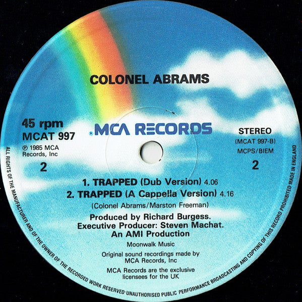 Colonel Abrams : Trapped (12" Version) (12", Single, Pic)