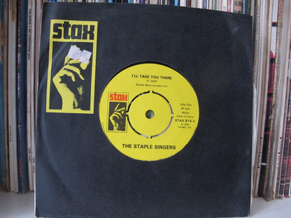 The Staple Singers : I'll Take You There (7", RE)
