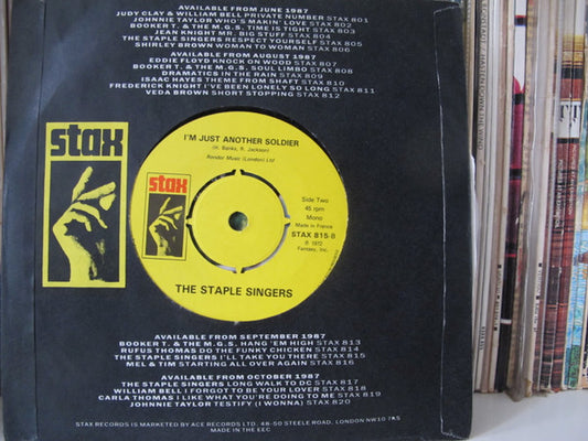 The Staple Singers : I'll Take You There (7", RE)