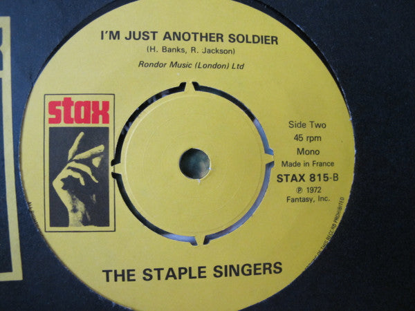 The Staple Singers : I'll Take You There (7", RE)
