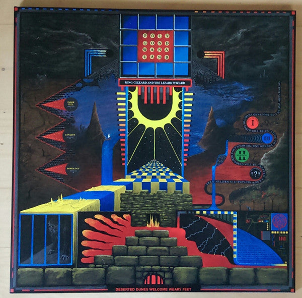 King Gizzard And The Lizard Wizard : Polygondwanaland (LP, Album, Ltd, RE, Yel)