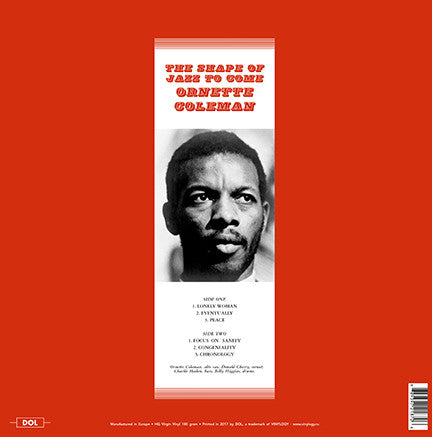 Ornette Coleman : The Shape Of Jazz To Come (LP, Album, RE, 180)