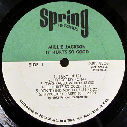 Millie Jackson : It Hurts So Good (LP, Album, All)