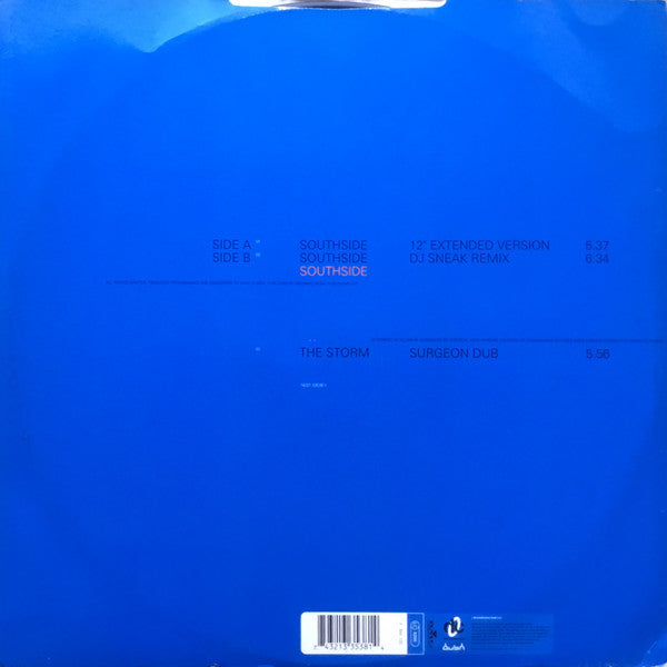 Dave Clarke : Southside (12", Nil)